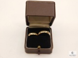 His and Hers Wedding Bands - Bristol 14k yellow gold
