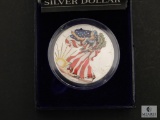 Colorized 1999 American Eagle Silver Dollar