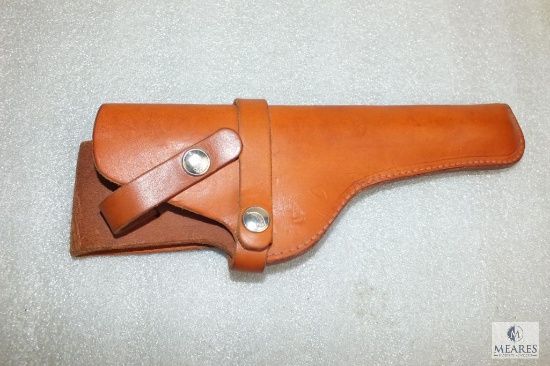 Hunter 1100 model leather holster fits 6 7/8" Ruger Mark I and II