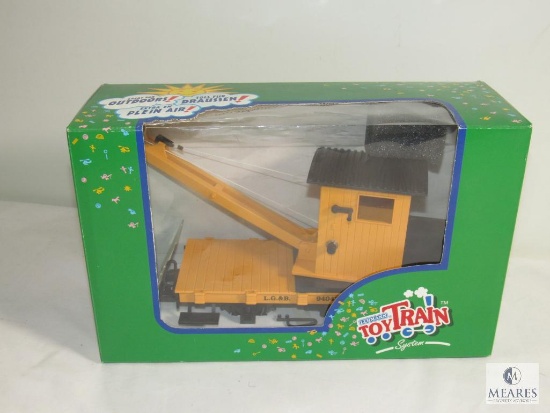 New Lehmann Toy Train Car with Crane