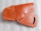 New leather small of back holster fits S&W J frame revolvers up to 4