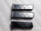 Three 1911 .45 acp pistol magazines