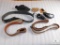 Leather holster and accessory assortment