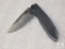 New U.S. Army folding tactical knife with belt clip