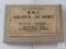 Vintage box Winchester 20 Rounds Ball .30 Caliber Ammo ANM2