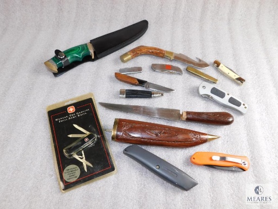 Assortment of knives