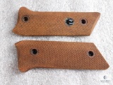 Early factory Ruger Mark I semi auto grips