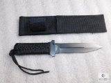 New fixed blade combat fighting knife with sheath