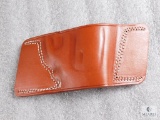 New leather concealment holster fits Ruger SP101 and similar Smith revolvers