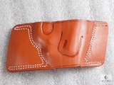 New leather concealment holster fits Ruger SP101 and similar Smith revolvers