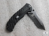 New U.S. Army folding tactical knife with belt clip