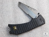 New U.S. Army folding tactical knife with belt clip