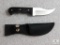 New fixed blade skinner with sheath