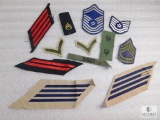 Lot Vintage US Air Force Patches / Sleeve Rank Badges