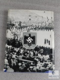 1936 German Olympics Hardback Book