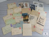 Lot World War II German Correspondence papers