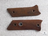 Early Ruger Mark I pistol grips