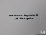 New 30 round Ruger Mini 14 .223 rifle magazine