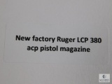 New Factory Ruger LCP 380 ACP Pistol Magazine