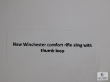 New Winchester comfort rifle sling with thumb loop