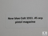 New Blue Colt 1911 .45 ACP Pistol Magazine