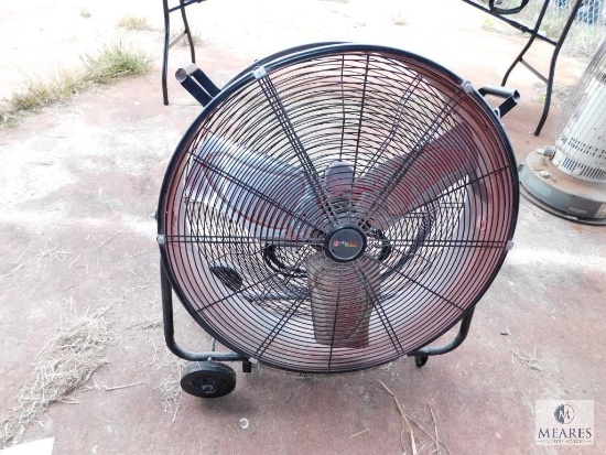 UtilitechPro 24" Tilting Portable Shop Fan 3 Blade