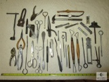 Tool Lot - Various Tools for Jewelers and or Gunsmiths Clamps, Scissors, Pliers, Calipers +