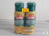Lot 2 Cans Kiwi Camp Dry Heavy Duty Water Repellent Tough Silicone Spray 10.5 oz Each