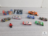 Lot of 9 Nascar Model Cars Small size Some new in packages