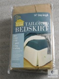 New Tailored Bedskirt for Queen Size Bed 14