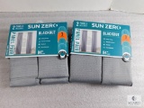 Lot 4 Sun Zero Blackout Curtain Panels 84