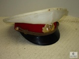 Vintage USSR Soviet Union Russian Ministry of Military Justice parade Officer Cap