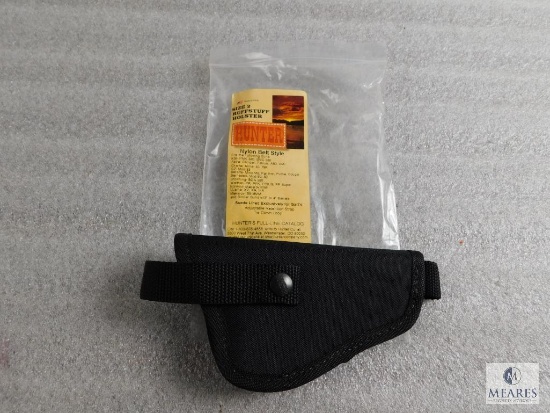 New Suede lined Hunter Holster fits Double Action Revolver with 3-4" barrels #1210-2