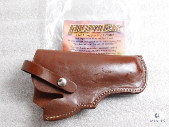 New Hunter leather holster model 1150 fits S&W 500,460 and 629 up to 4" barrels.