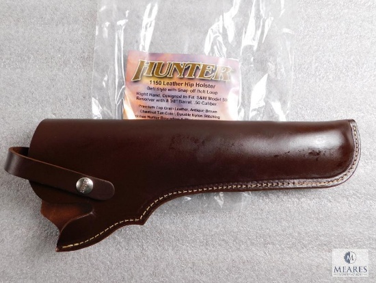 New Hunter leather holster model 1150 fits S&W 500,460 and 629 up to 8 3/8" barrels.