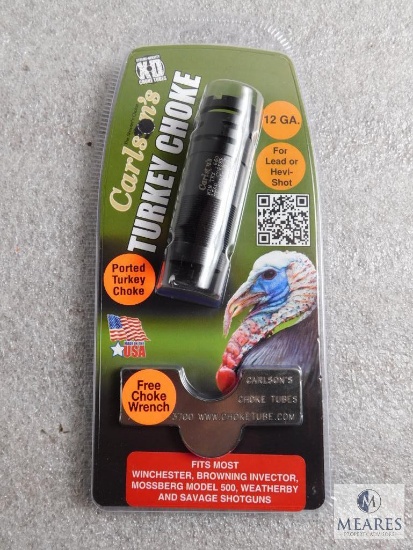 New Carlson's .12 gauge extended turkey choke tube with wrench fits invector choked shotguns