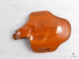 Leather thumb break holster hits Ruger P85, P95 and similar autos