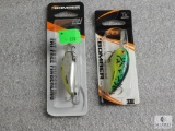 2 New Bomber fishing lures