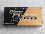 50 Rounds Blazer Brass 9mm Luger 115 Grain FMJ