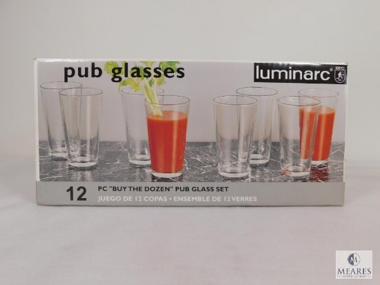 New in the box - (12) Pub glasses