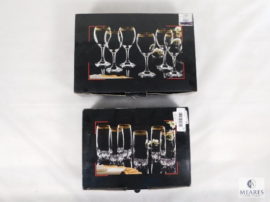 New in box - Home Essentials wine and high ball glasses