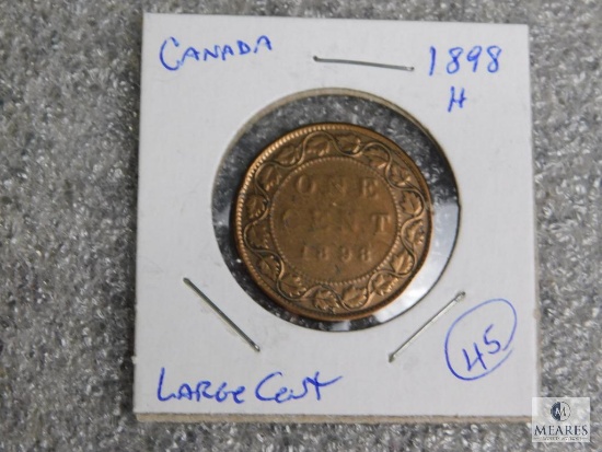 1898-H Canadian large cent