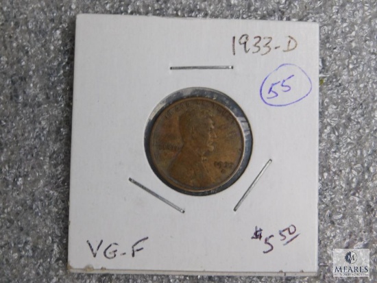 1933-D Lincoln cent