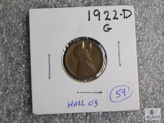 1922-D Lincoln cent