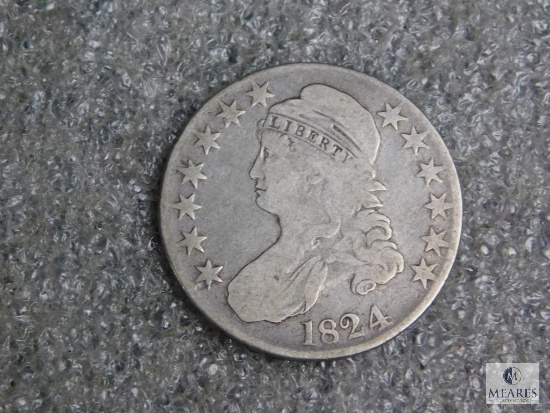 1824 Capped Bust half dollar