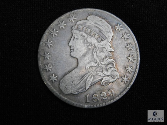 1829 Capped Bust half dollar