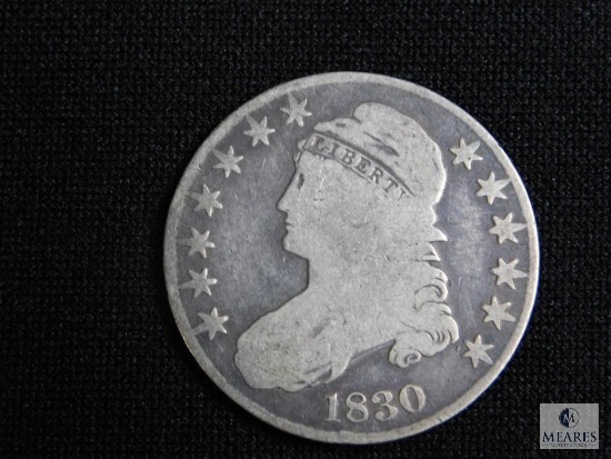 1830 Capped Bust half dollar