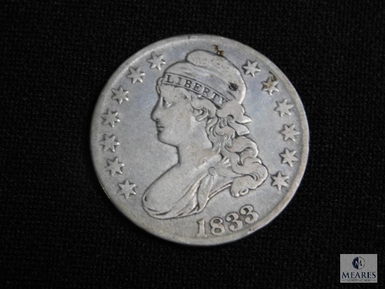 1833 Capped Bust half dollar