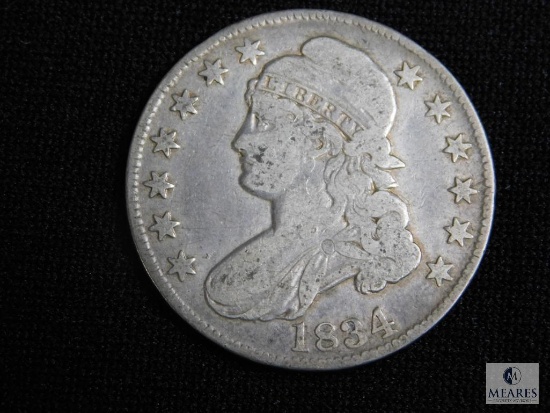 1834 Capped Bust half dollar