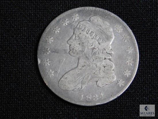 1834 Capped Bust half dollar